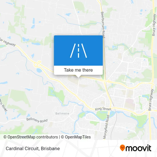 Cardinal Circuit map