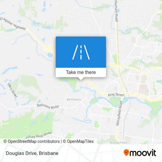 Douglas Drive map