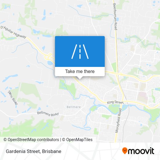 Gardenia Street map