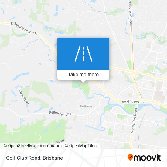 Golf Club Road map