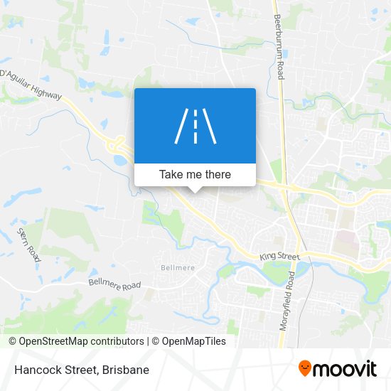 Hancock Street map