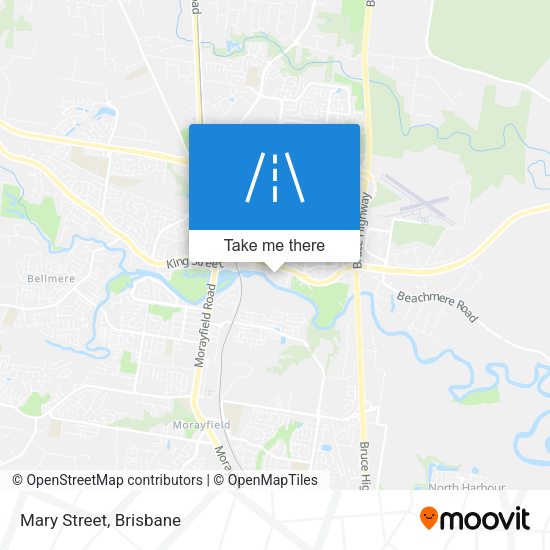 Mary Street map