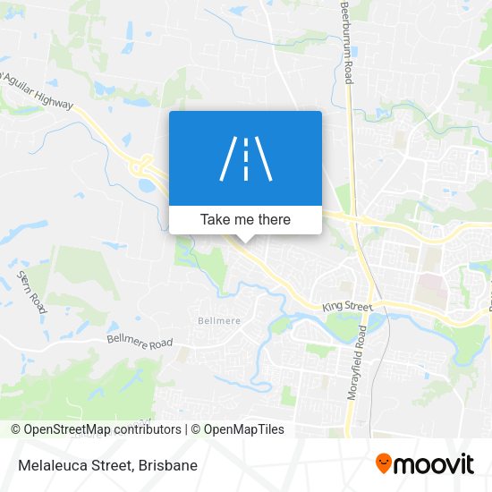 Melaleuca Street map