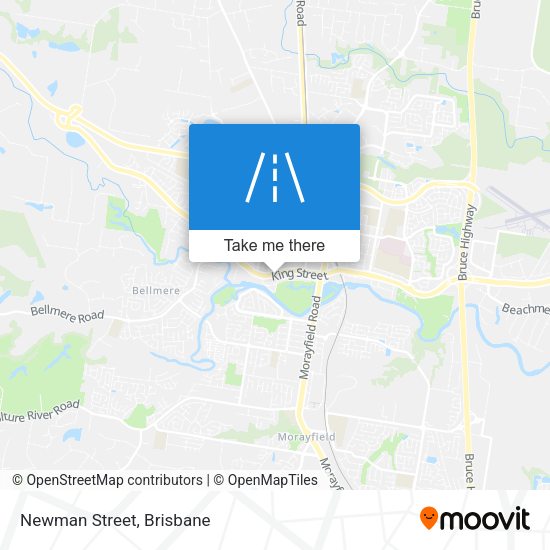 Newman Street map