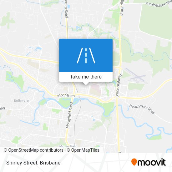 Shirley Street map