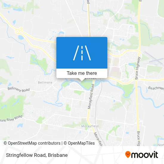 Mapa Stringfellow Road