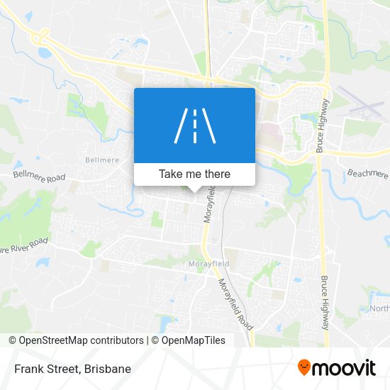 Frank Street map
