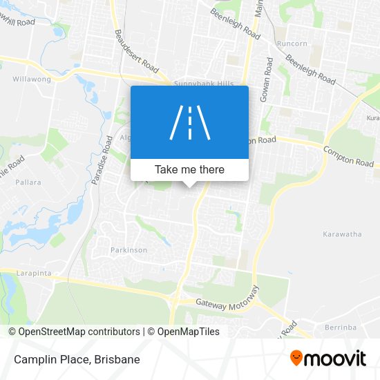Camplin Place map