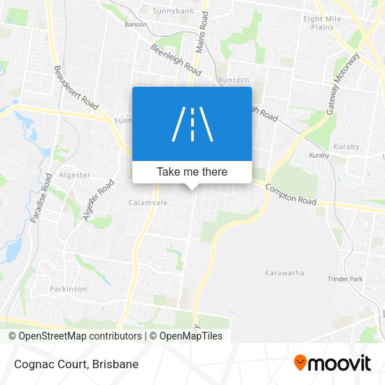 Cognac Court map