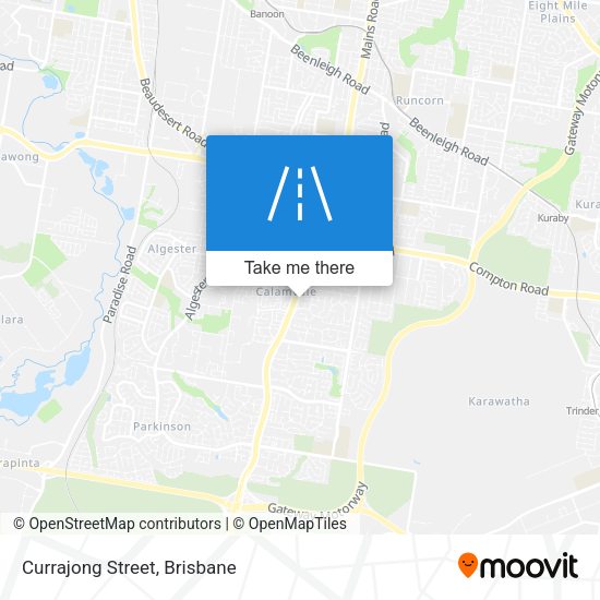 Currajong Street map