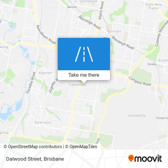 Dalwood Street map
