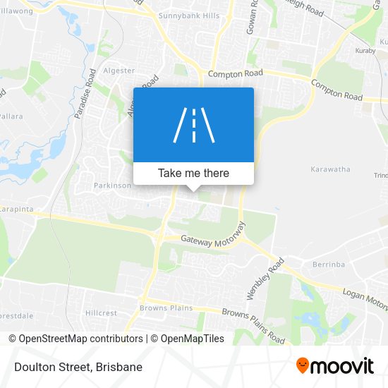 Doulton Street map