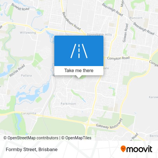 Formby Street map
