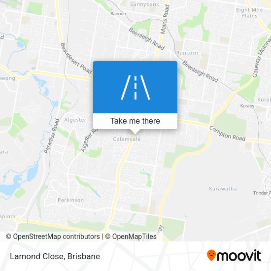 Lamond Close map