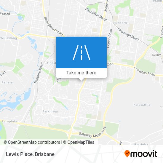 Lewis Place map