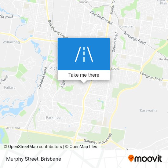 Murphy Street map