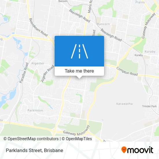 Parklands Street map