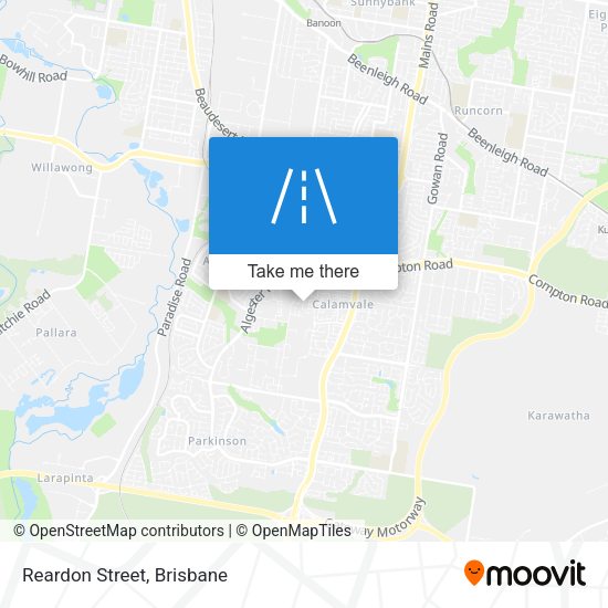Reardon Street map