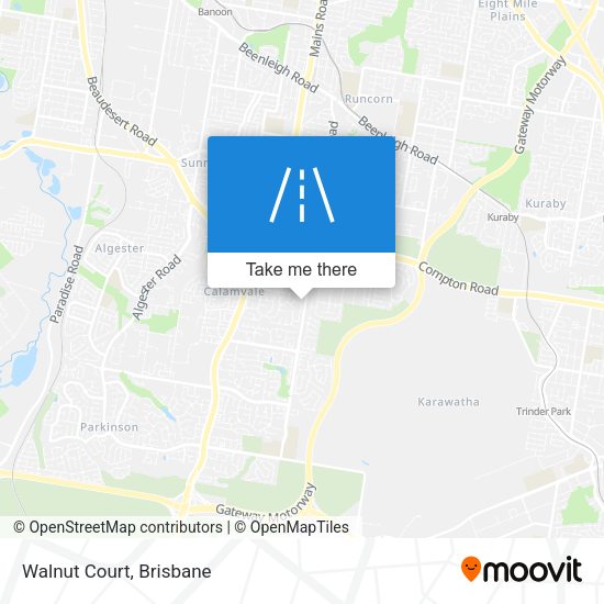 Walnut Court map