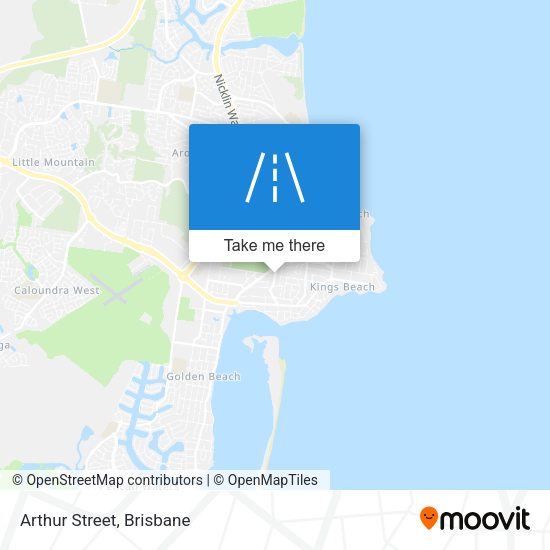 Arthur Street map