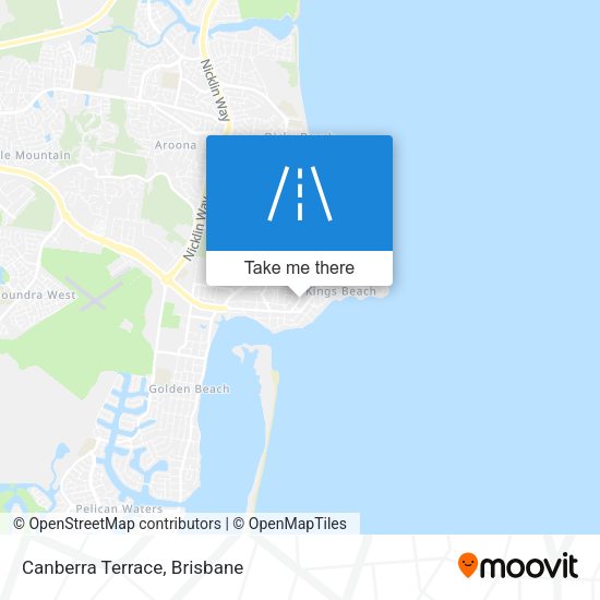 Canberra Terrace map
