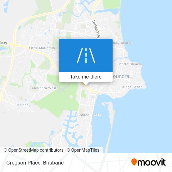Gregson Place map