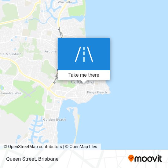 Queen Street map