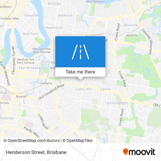 Henderson Street map