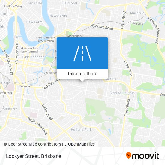 Lockyer Street map