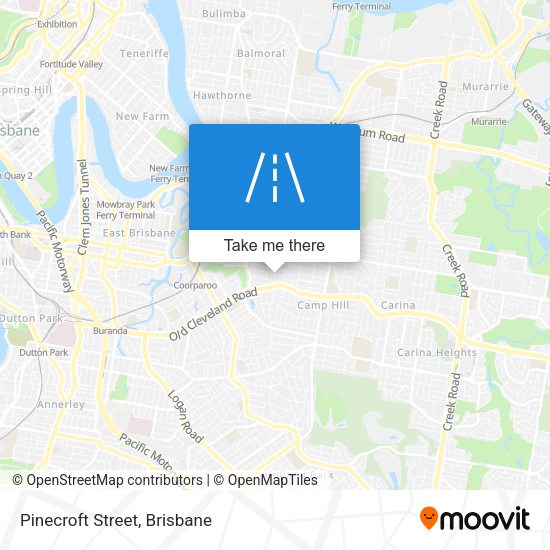 Pinecroft Street map