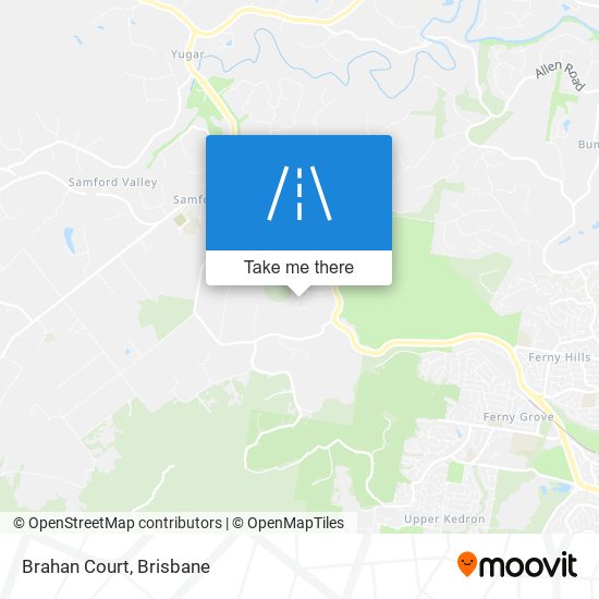 Brahan Court map