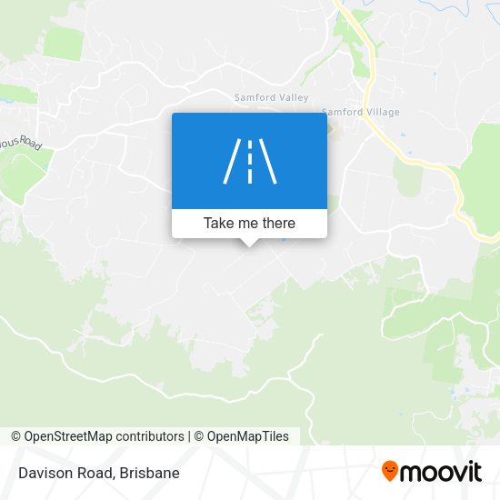 Davison Road map