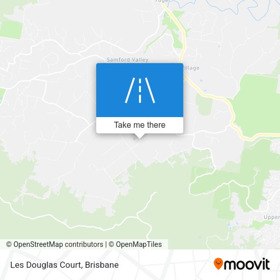 Les Douglas Court map