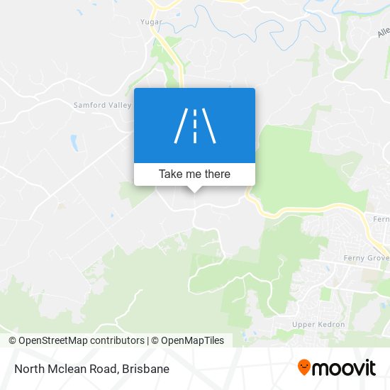 North Mclean Road map