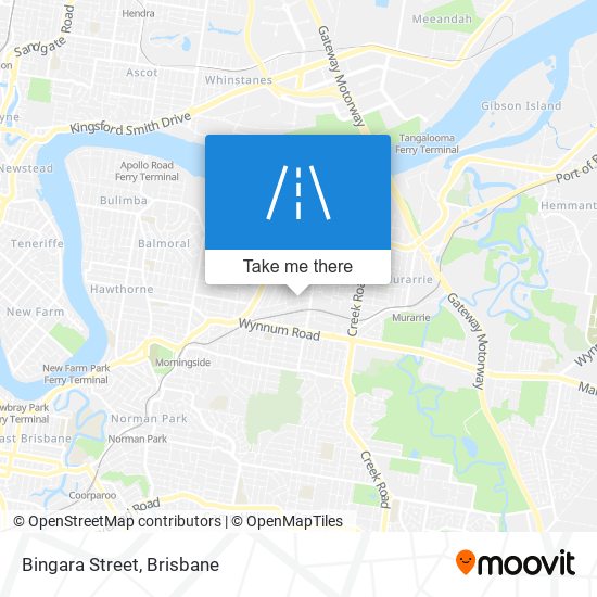 Bingara Street map