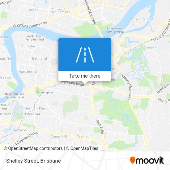 Shelley Street map