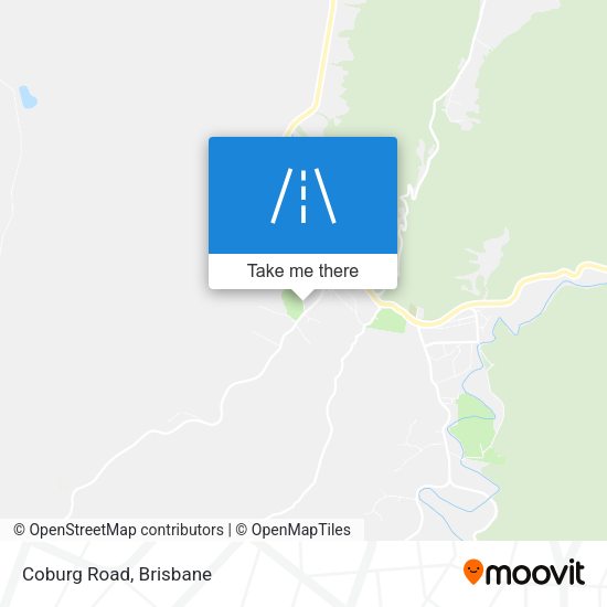 Coburg Road map