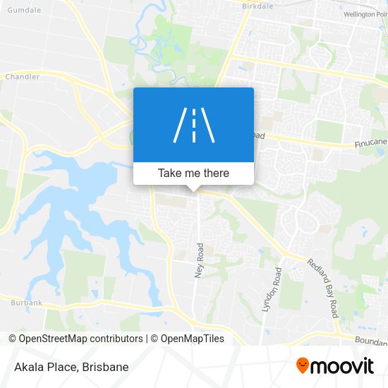 Akala Place map