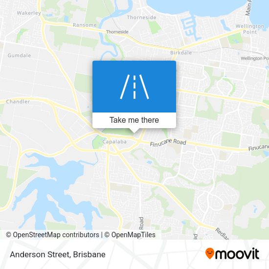 Anderson Street map
