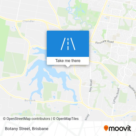 Botany Street map