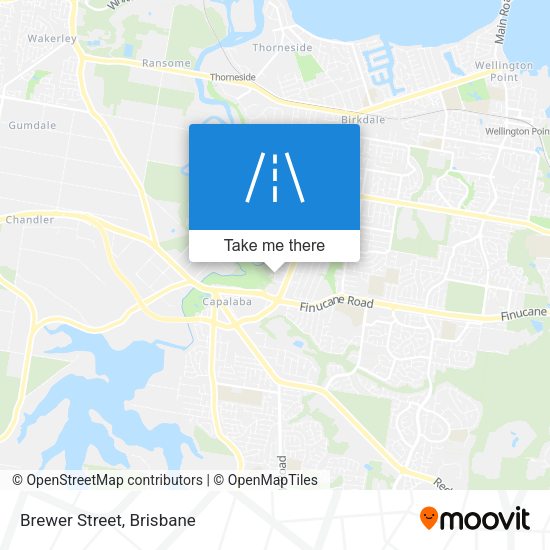 Brewer Street map