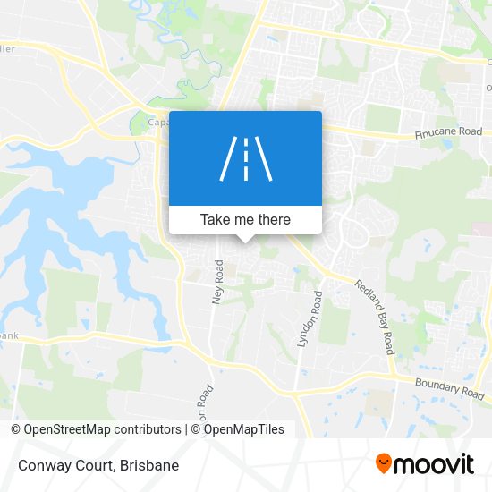 Conway Court map