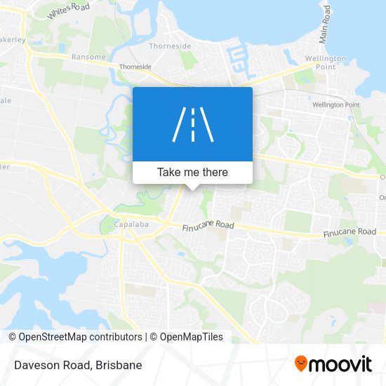 Daveson Road map