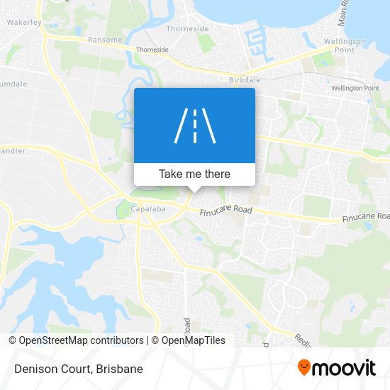 Denison Court map