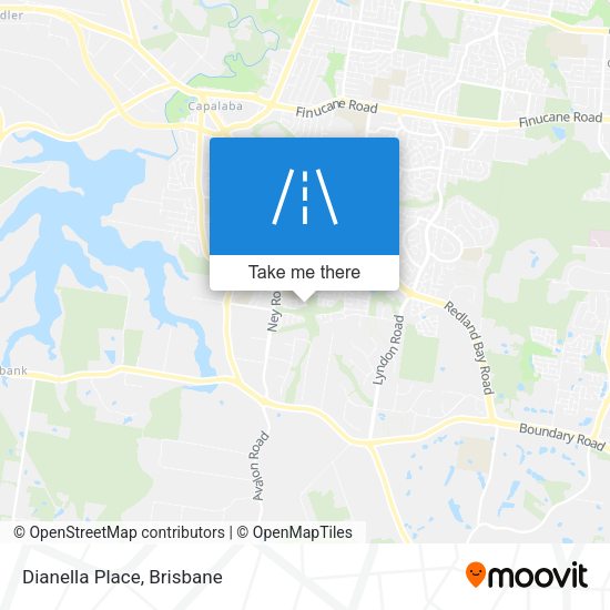 Dianella Place map