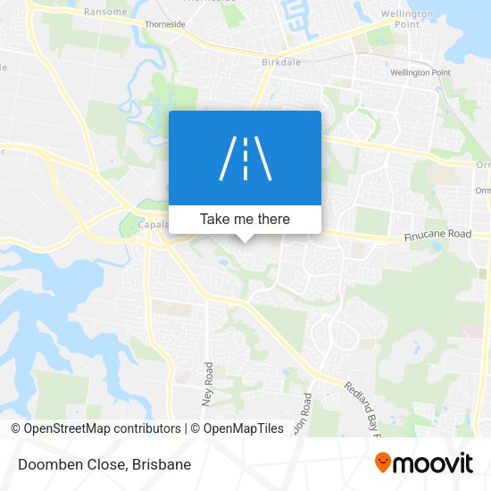 Doomben Close map
