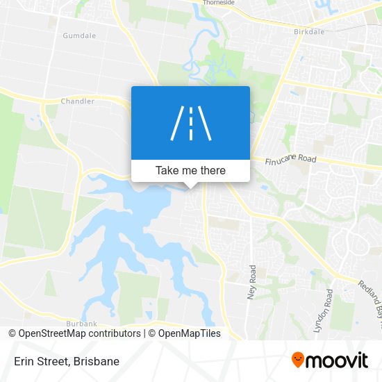 Erin Street map