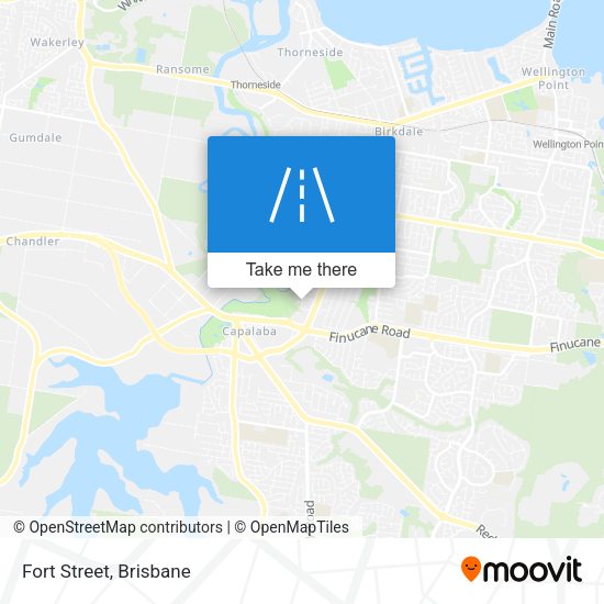 Fort Street map
