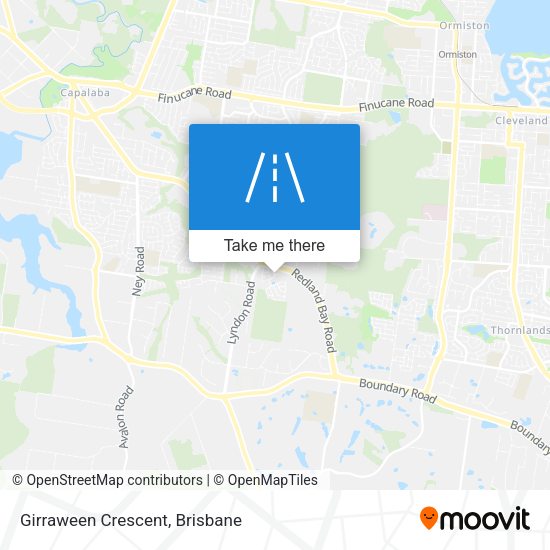 Girraween Crescent map