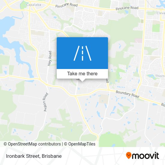 Ironbark Street map